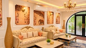 Lobby sitting area - Jalsa Heritage- A Boutique Hotel (Jaipur)