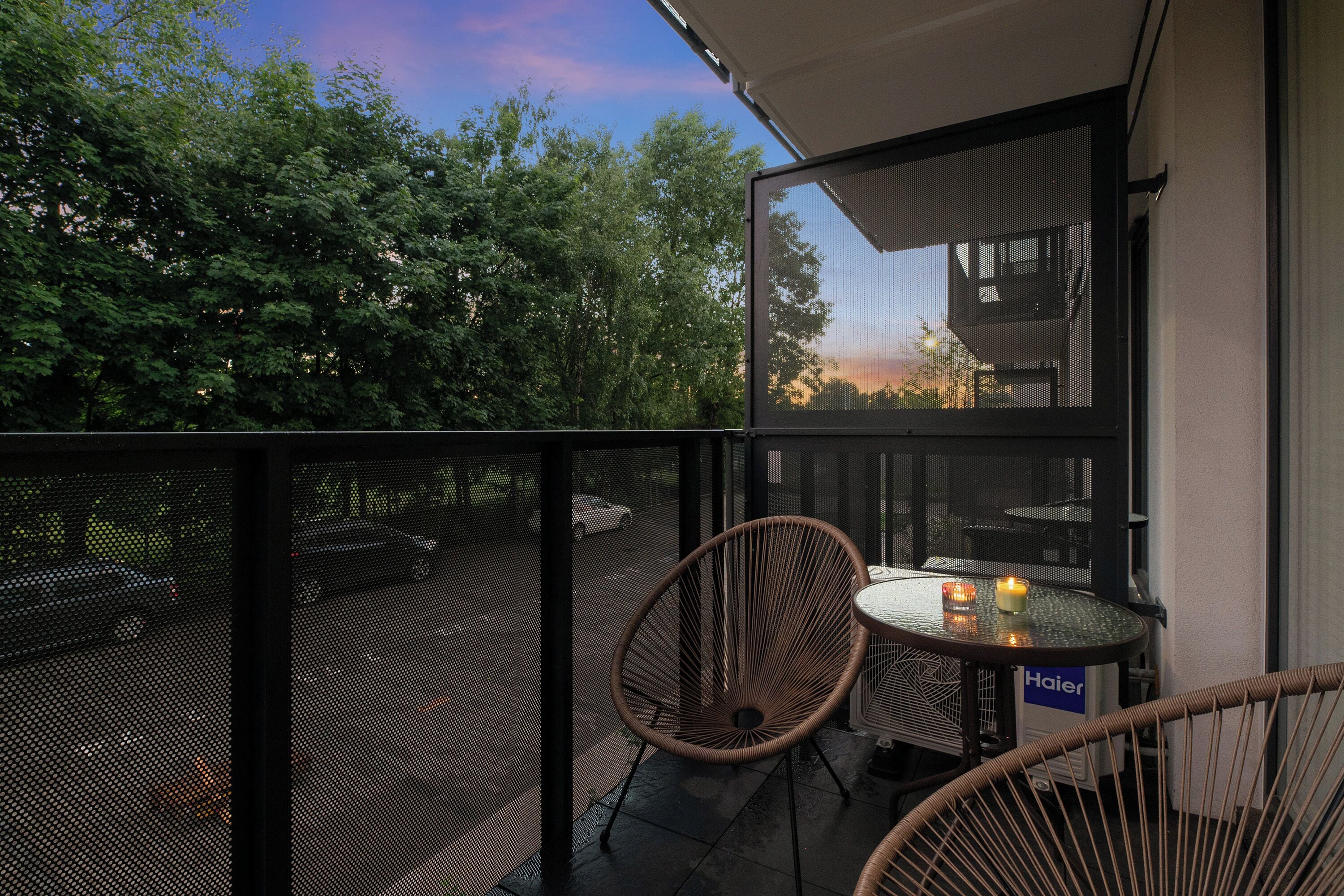 Apartamento Confort, balcón | Terraza o patio