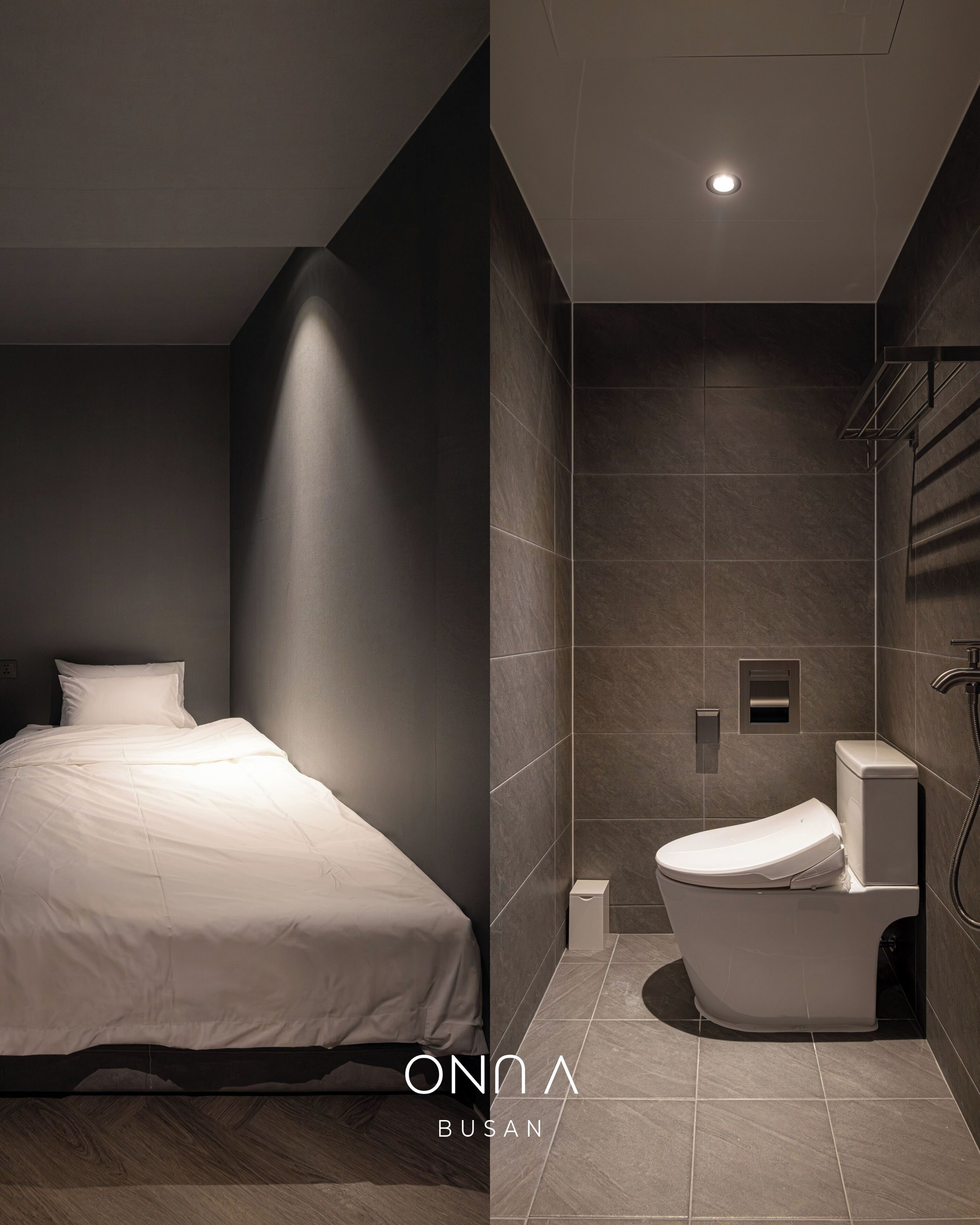 Chambre Standard avec lits jumeaux, vue ville | Salle de bain | Douche, articles de toilette gratuits, sèche-cheveux