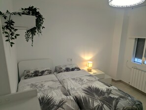 3 bedrooms, iron/ironing board, travel cot, WiFi