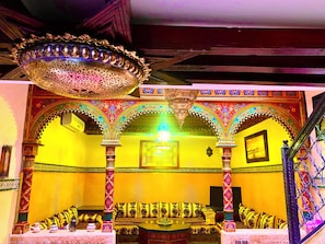 Interior - Private luxury Riad Ayman with a hot tub, secure parking, and three swimming pools. (Marrakech)
