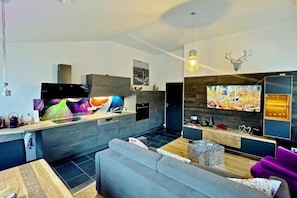 Living area - Mountain Magic (MeineCard+) in the center (Willingen)