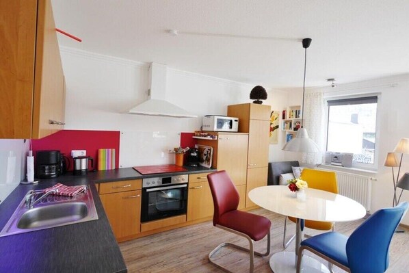 Private kitchen - "Penthouse view" in the center (Willingen Upland)