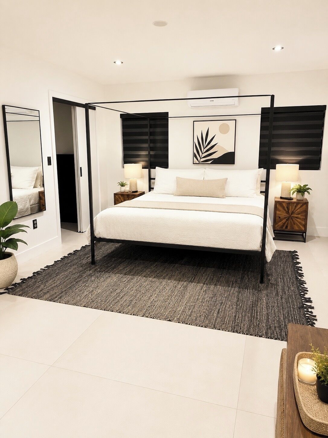 4 habitaciones, tabla de planchar con plancha, wifi y ropa de cama 