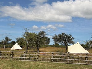 Miscellaneous - Stunning Bell tent, The pink Lady. Set in the Somerset countryside (West Pennard)