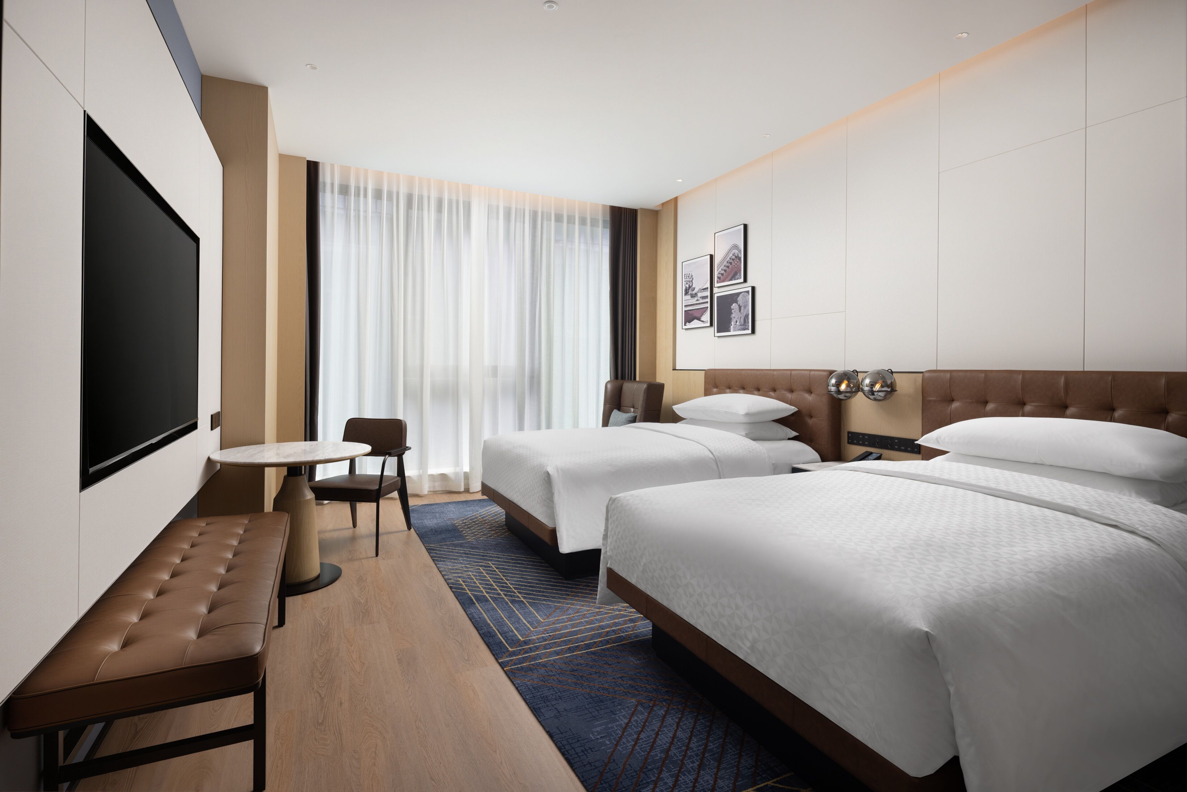 Superior Room, 2 Double Beds, City View