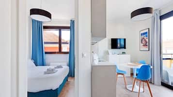1 Schlafzimmer, Schreibtisch, Bügeleisen/Bügelbrett, Internetzugang