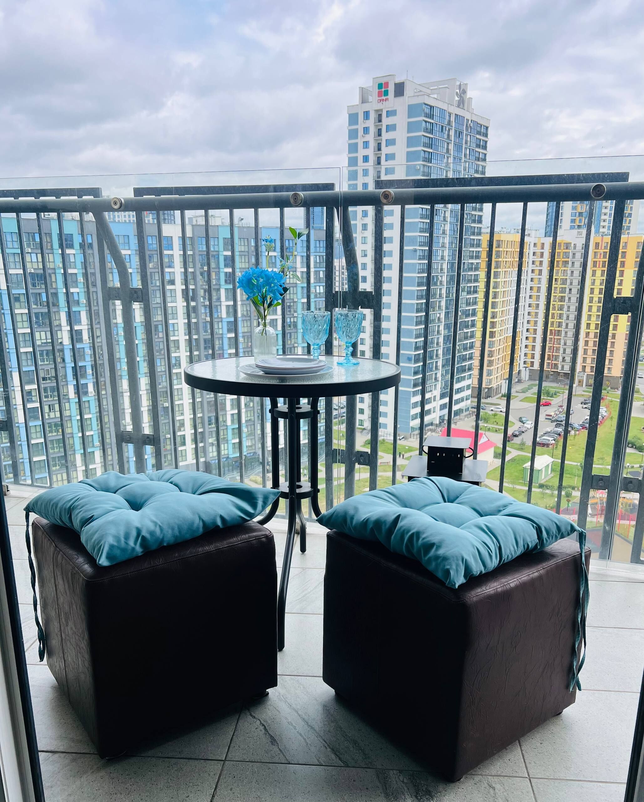 Luxury Apartment, Balcony, City View | Balcony