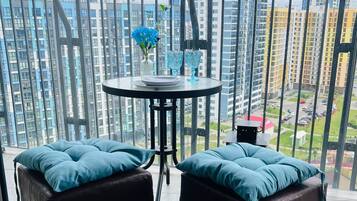Luxury Apartment, Balcony, City View | Balcony