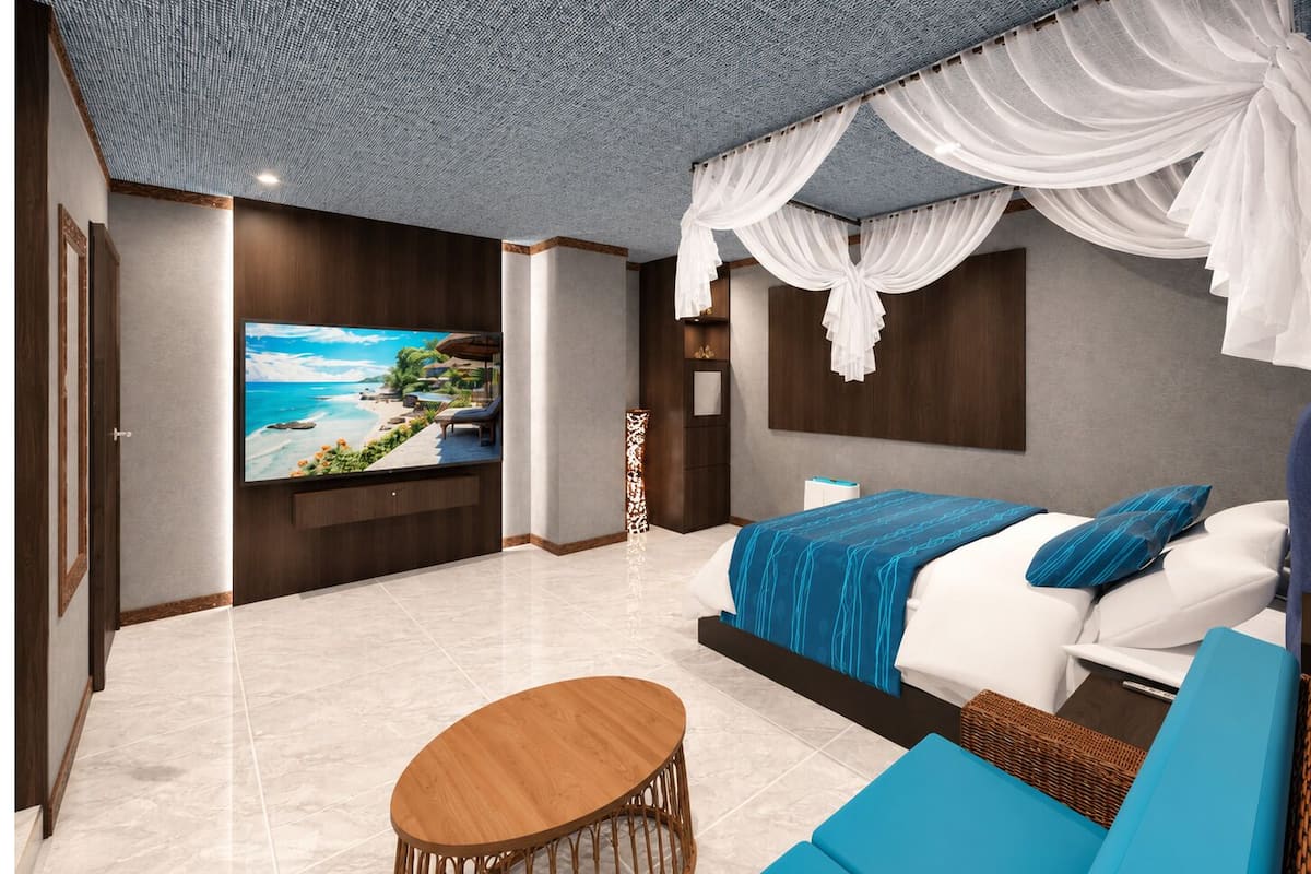 Luxury Double Room, Smoking | WiFi (free), bed sheets