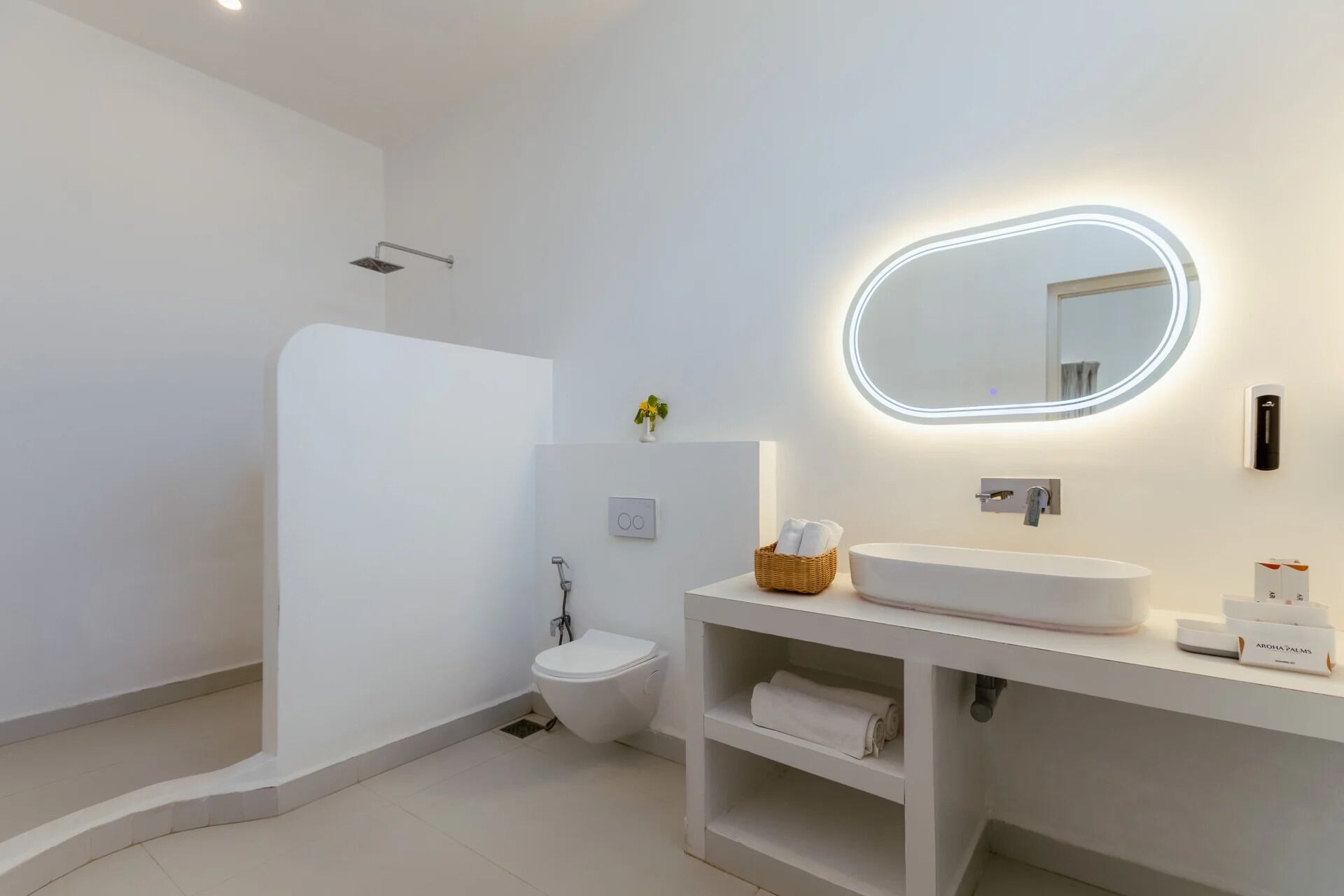 Zimmer, Gartenblick | Badezimmer