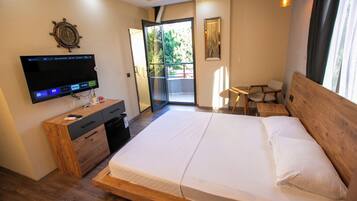 Kamar Double Klasik, balkon | Ruang kerja ramah laptop dan Wi-Fi gratis