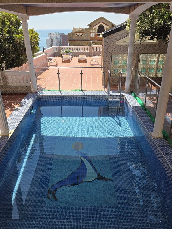 Pool - Rent a large, beautiful villa with a pool near the beach in Annaba (Annaba)