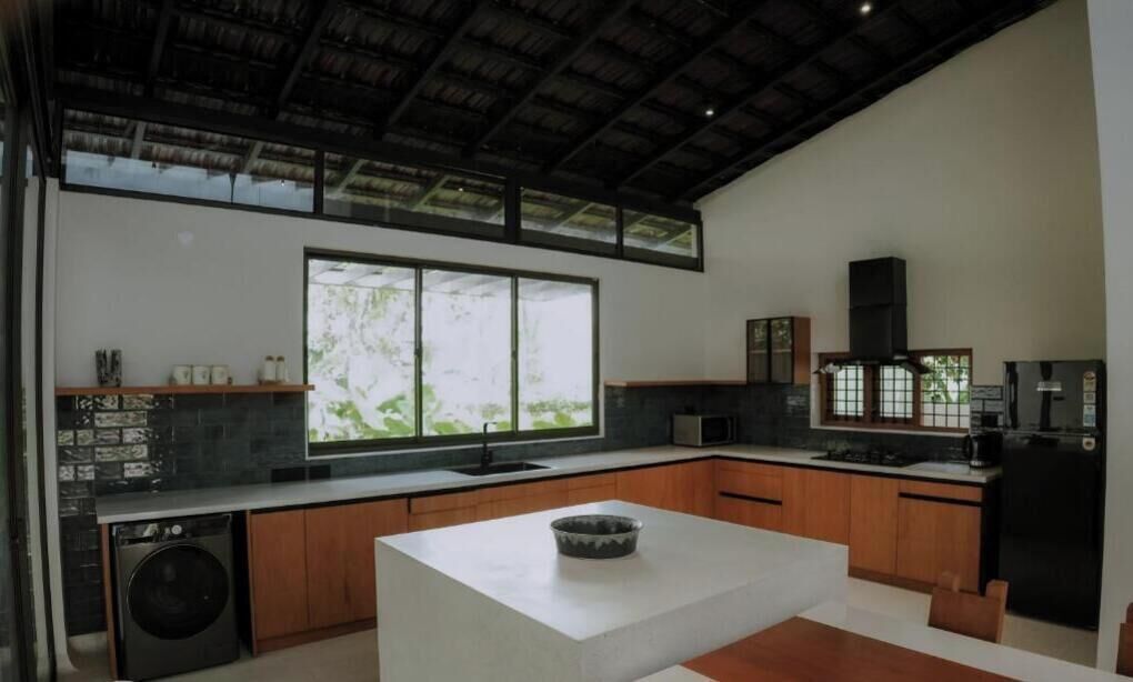 Villa, Garden View | Private kitchen