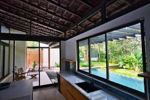 Villa, Garden View | Private kitchen - THE VILLA By Coffee Bloom Estates (Wayanad)