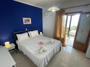Doppelzimmer, Balkon, Meerblick