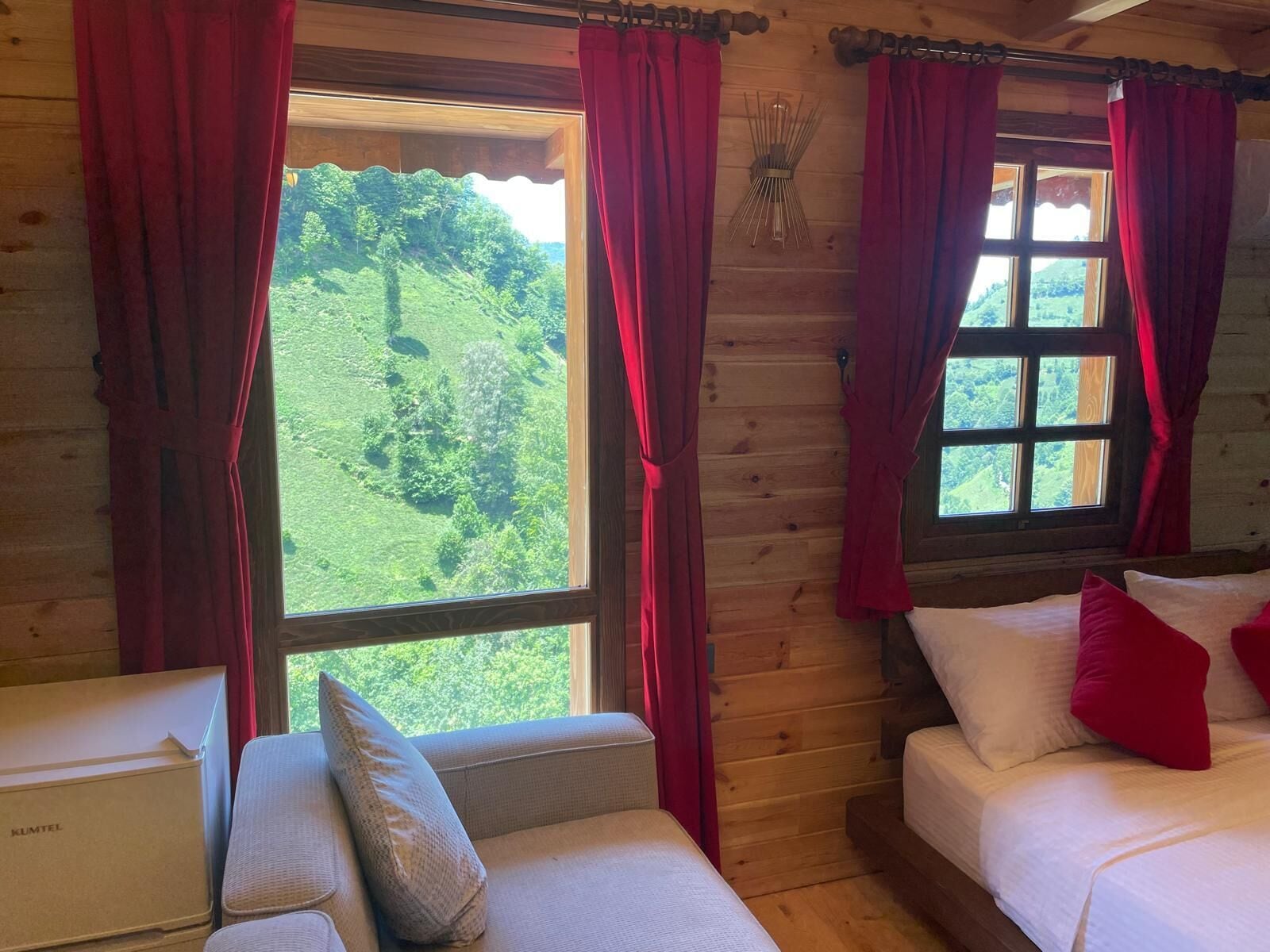 Deluxe-Chalet, Talblick