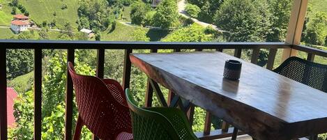 Luxury Chalet, Valley View | Outdoor dining