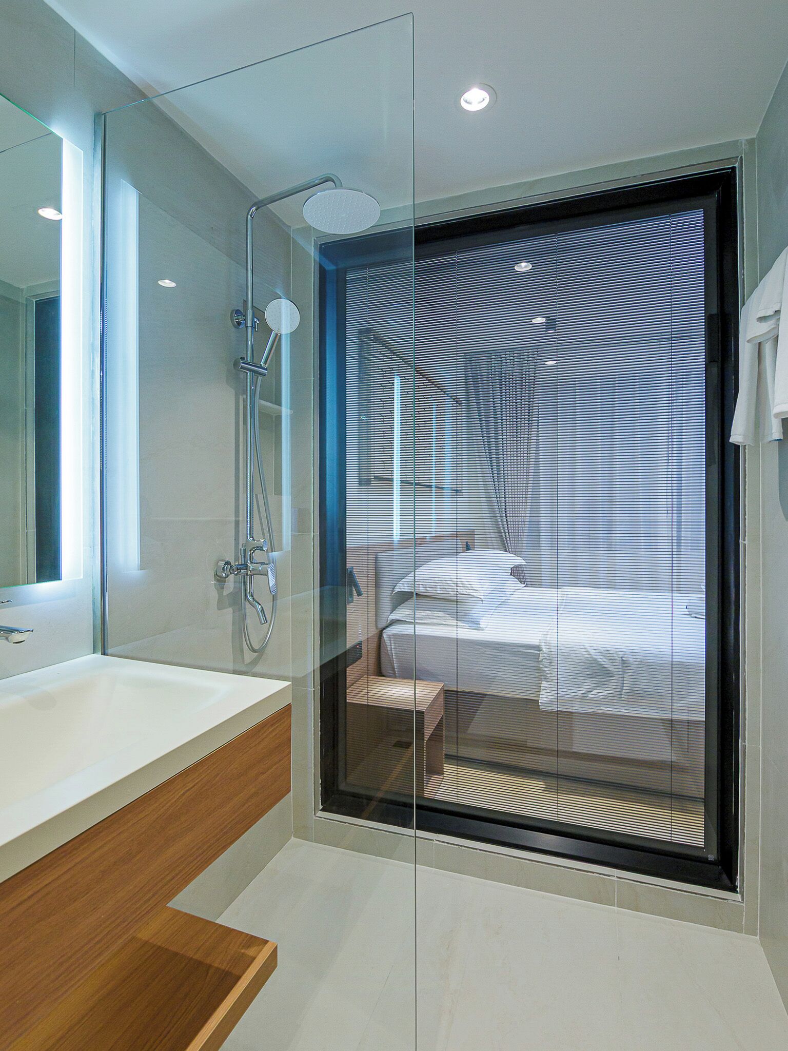 Deluxe-Doppel- oder -Zweibettzimmer | Badezimmer