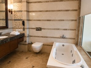 Suite, Non Smoking, Garden View | Bathroom - Bel La Monde Blu Chhattarpur (Chhattapur)
