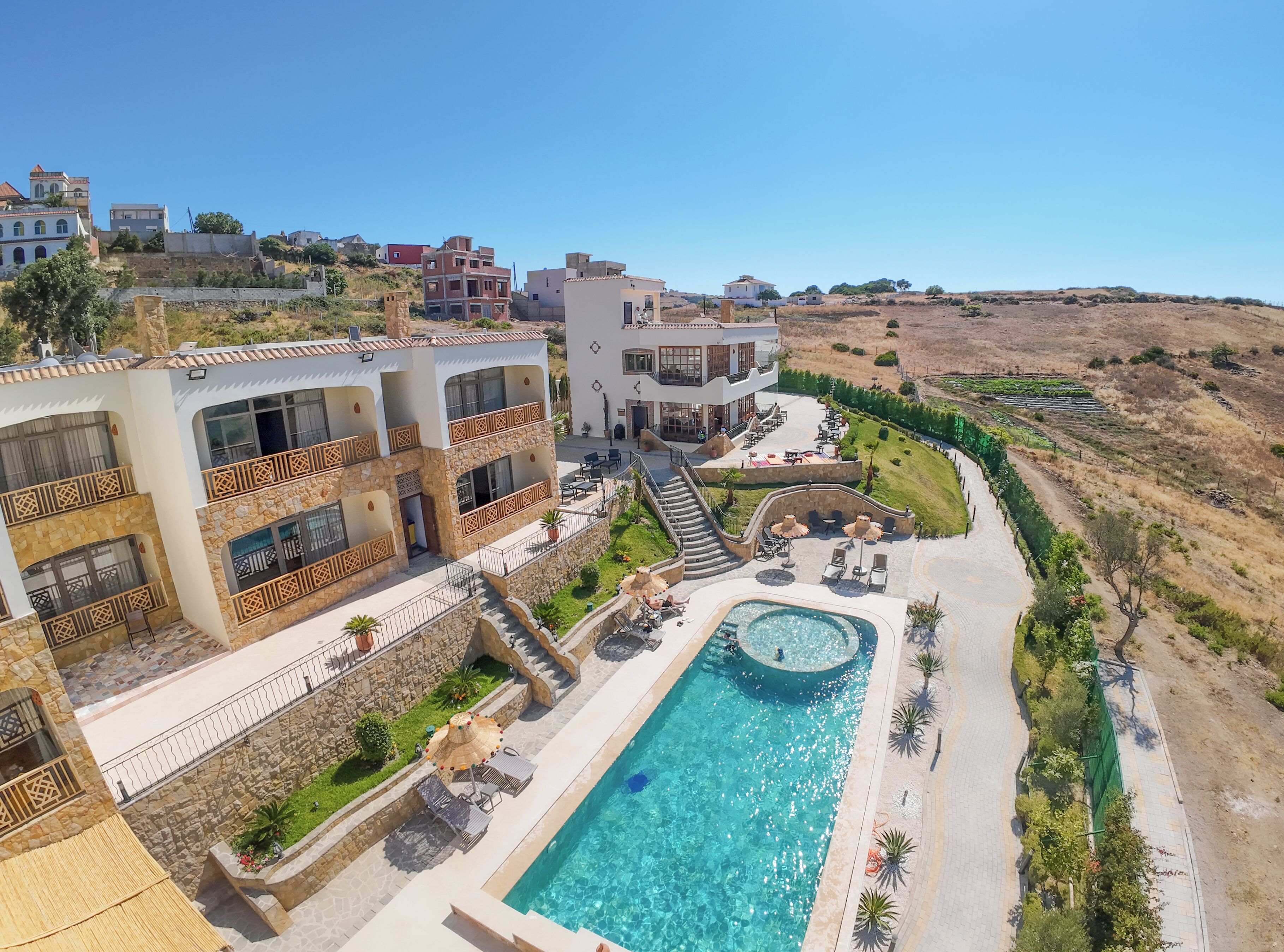 Seasonal outdoor pool