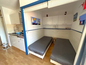 Room - Studio with AC, parking - 2 guests (Argelès-sur-Mer)