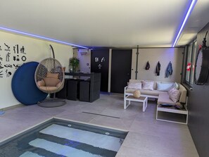 Interior - Family Retreat with Terrace and Pool Access (Jeanménil)