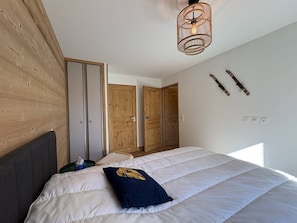 2 bedrooms, bed sheets - Cozy apartment, mountain view - 6 guests (Valmorel)