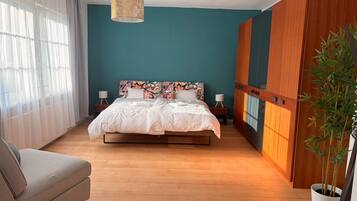 2 Schlafzimmer, Bügeleisen/Bügelbrett, kostenloses WLAN, Bettwäsche