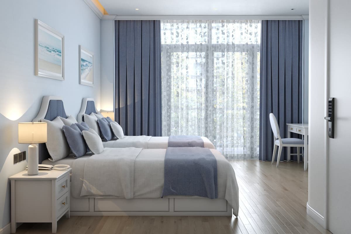 Habitación Premium con 2 camas individuales | Minibar, caja de seguridad en la habitación y escritorio