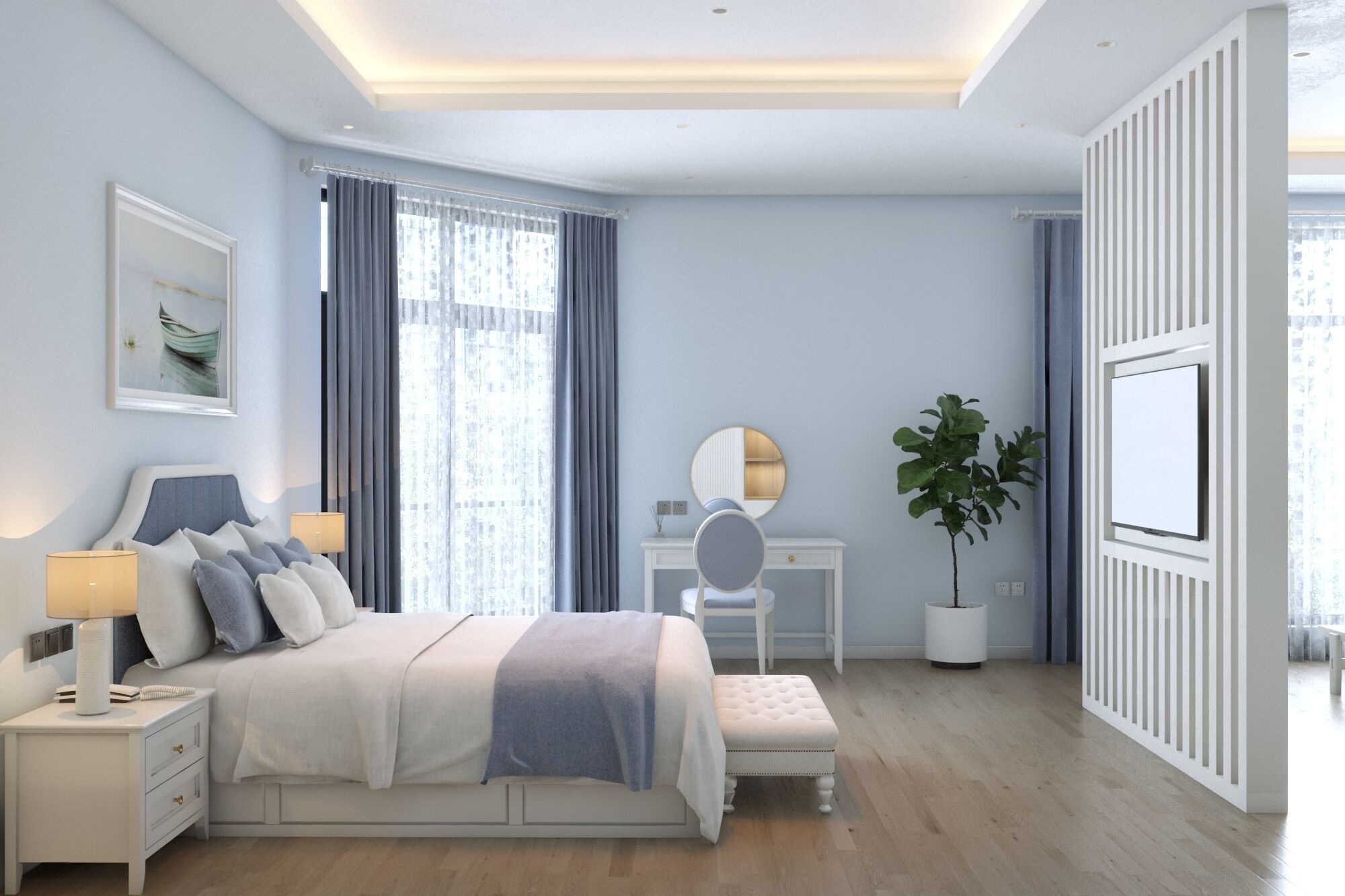 Senior Suite | Minibar, in-room safe, desk, blackout drapes
