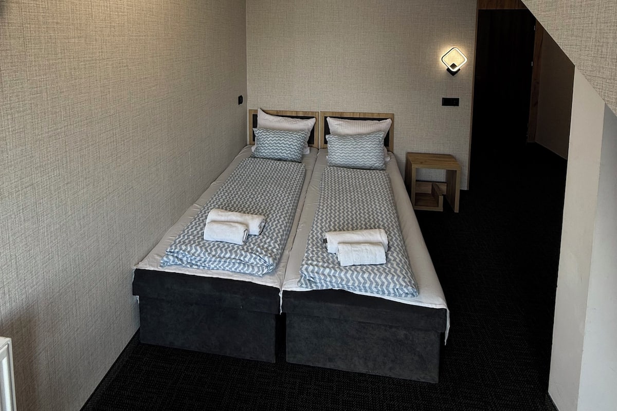 Classic Double Room, Courtyard View | In-room safe, desk, laptop workspace, iron/ironing board (on request)