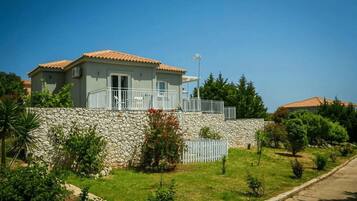 Vila luxo, sacada, vista para o oceano | Fachada
