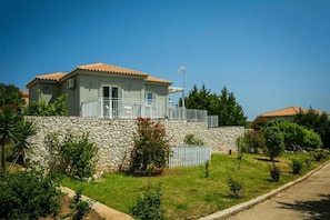 Vila luxo, sacada, vista para o oceano | Fachada