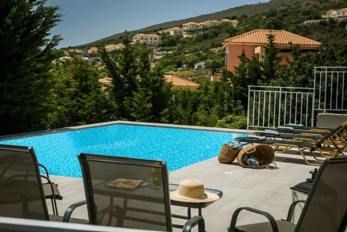 Vila luxo, sacada, vista para o oceano | Piscina | Piscina externa