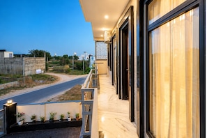 Family Villa, Balcony, Mountain View | Exterior detail - Natures Nest Villa by HST Hospitality (Jaipur)