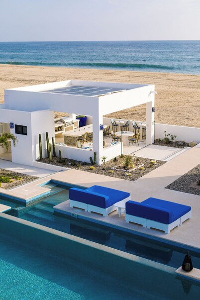 Luxury Beachfront Santorini Palace. Chef Included!