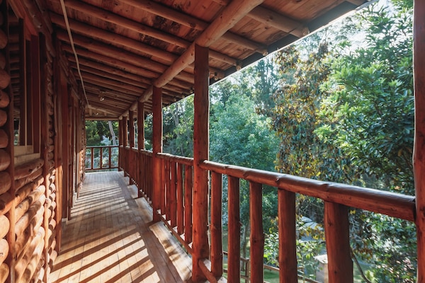 Double or Twin Room, 1 Double Bed, Patio, Hill View | Property grounds