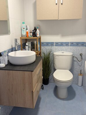 Hair dryer, towels, toilet paper - Vrbo Property (Pinseque)