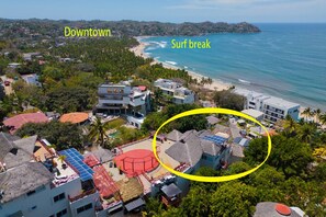 Exterior - Coastal Sayulita Sanctuary - stunning 3 bed ocean view condo a block from beach (Sayulita)