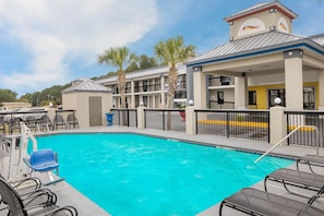 Seasonal outdoor pool
