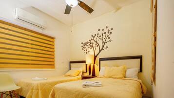 In-room safe, desk, laptop workspace, iron/ironing board