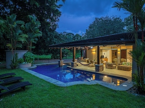 Pool - Casa Las Palmas-Luxury Uvita Villa, Beach 5 min (Uvita)