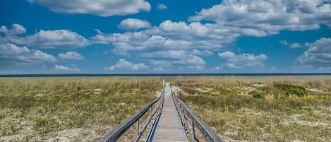 Beach nearby