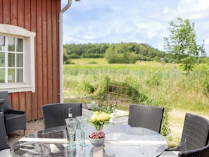 Outdoor dining - Vacation home Onsjö by Interhome (Halmstad)