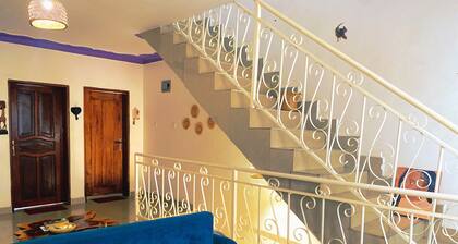 Quaint 1-bedroom duplex apartment in cool Kampala neighborhood