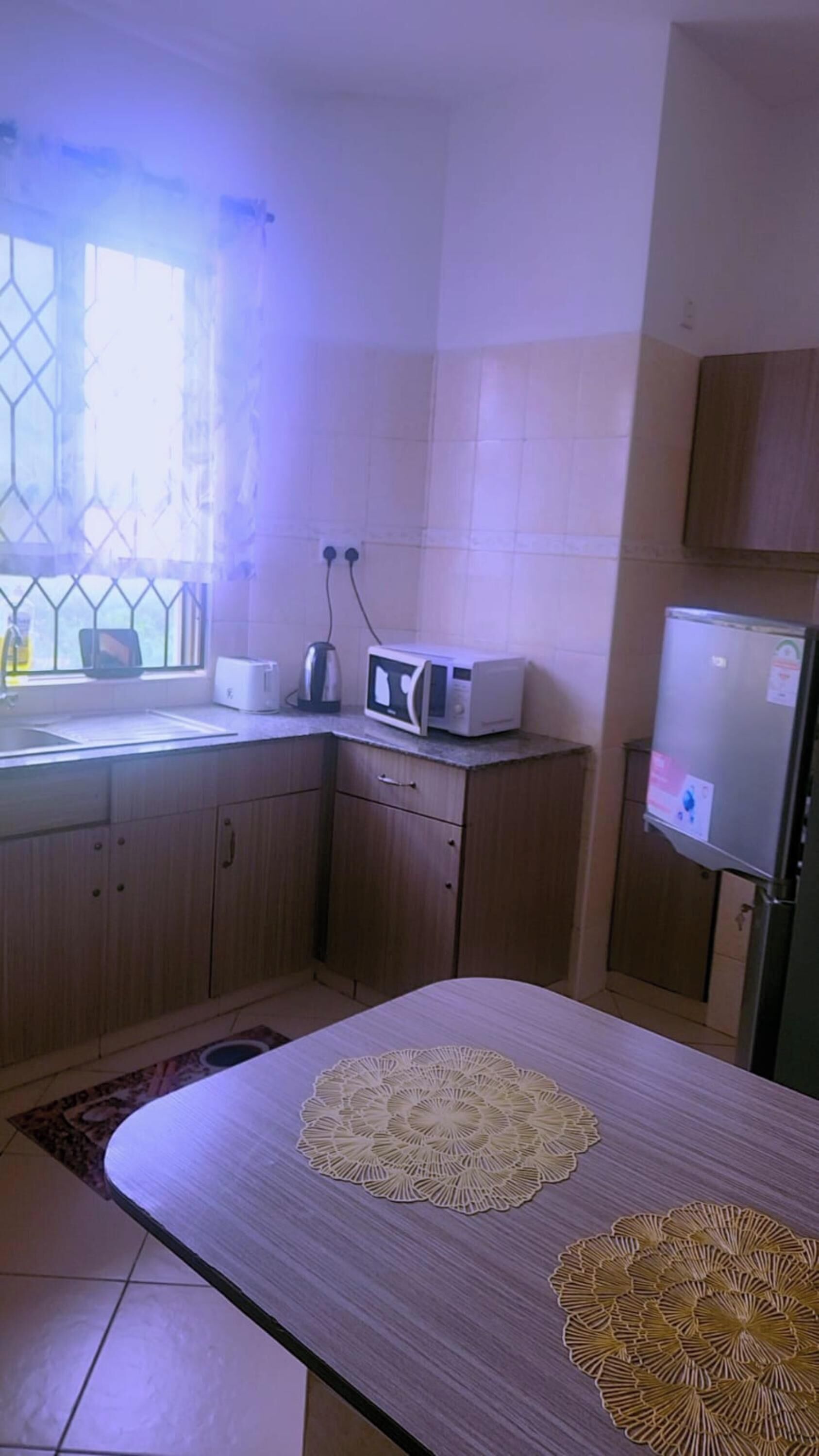 Appartamento Executive, 1 camera da letto, vista piscina | Cucina privata | Frigorifero, microonde, forno, piano cottura