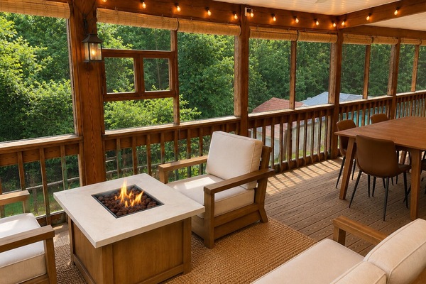 upper deck deck -inclosed