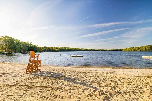 Pet-Friendly Cottage | Big Bass Lake Amenities