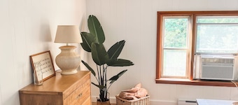 Cozy, spacious home overlooking the brook, 5 min walk to Dancing Goat Cafe.